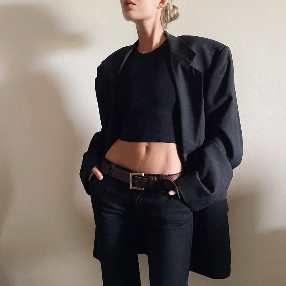 Vintage Wool Oscar de la Renta Blazer